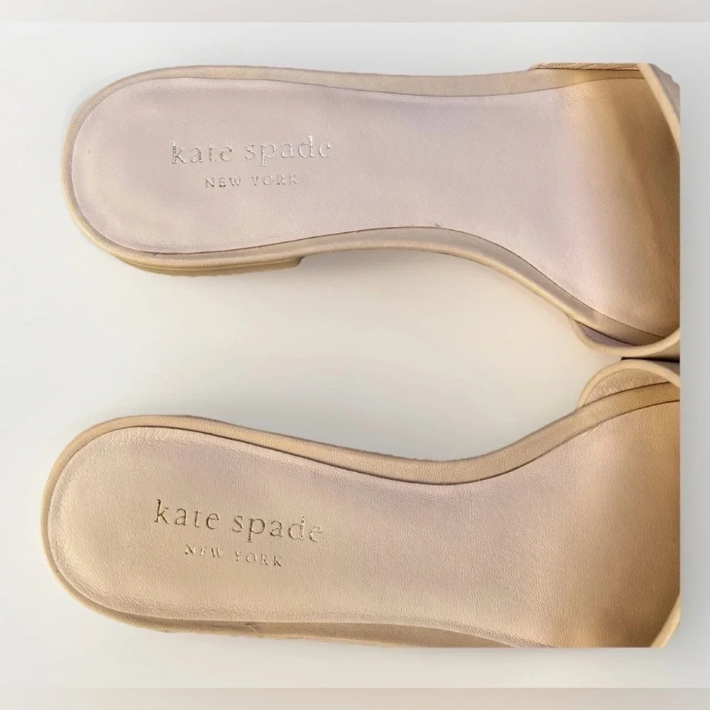 Kate Spade New York Ferry Slide Sandals Leather